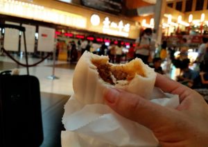 $1 Steamed buns in to go bag